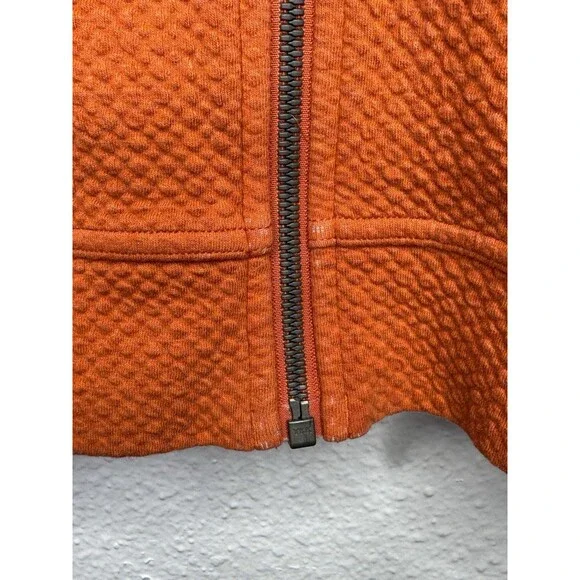 Lululemon All Yours Hoodie Sweater Womens 4 Orange Bubble Dot Pullover Stretch - Picture 8 of 16